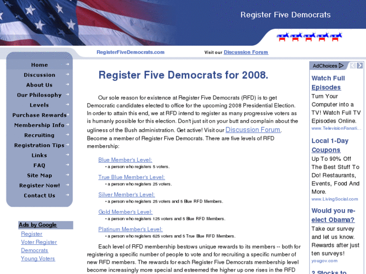 www.registerfivedemocrats.com