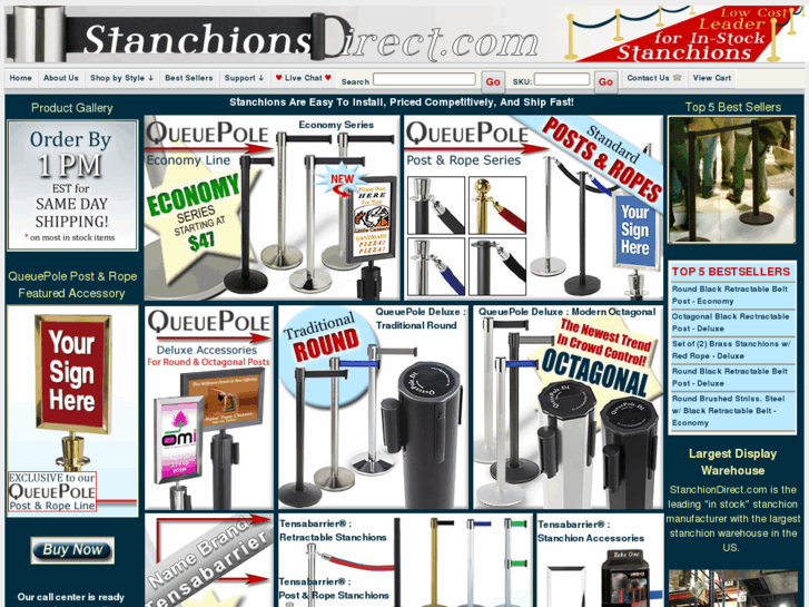 www.stanchionsdirect.com