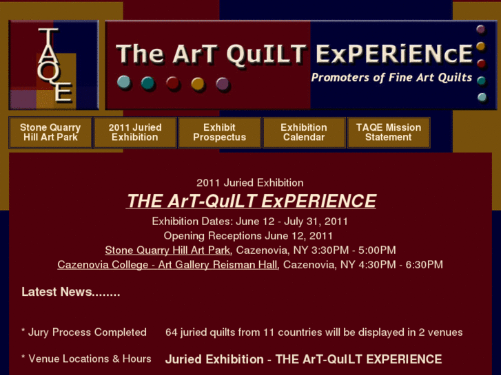 www.theart-quiltexperience.com