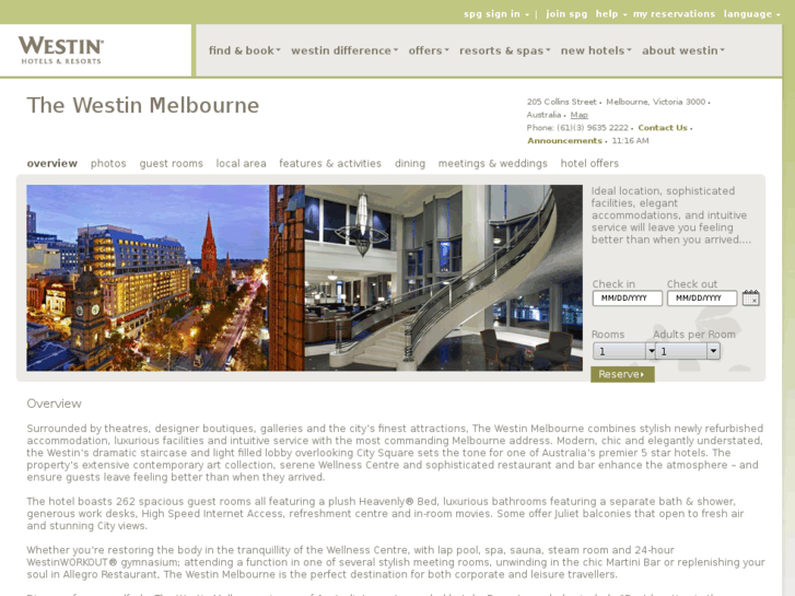 www.westinmelbourne.com