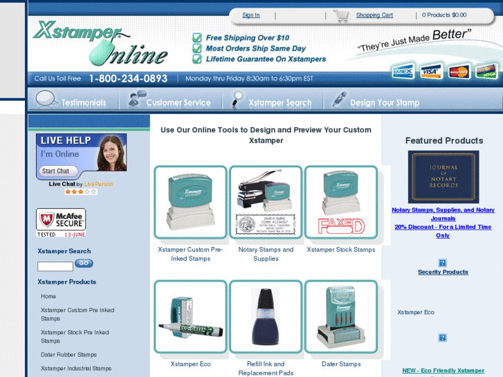 www.xstamperonline.com