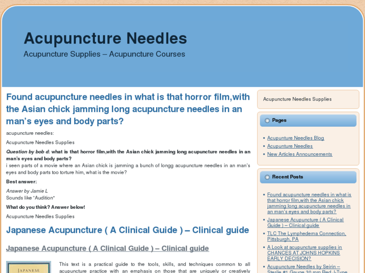 www.acupunctureneedlessupplies.com