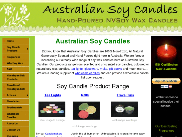 www.australiansoycandles.com