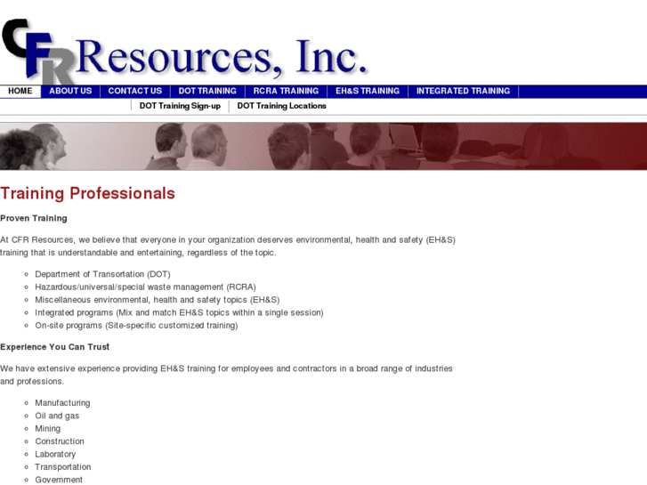 www.cfrresources.com