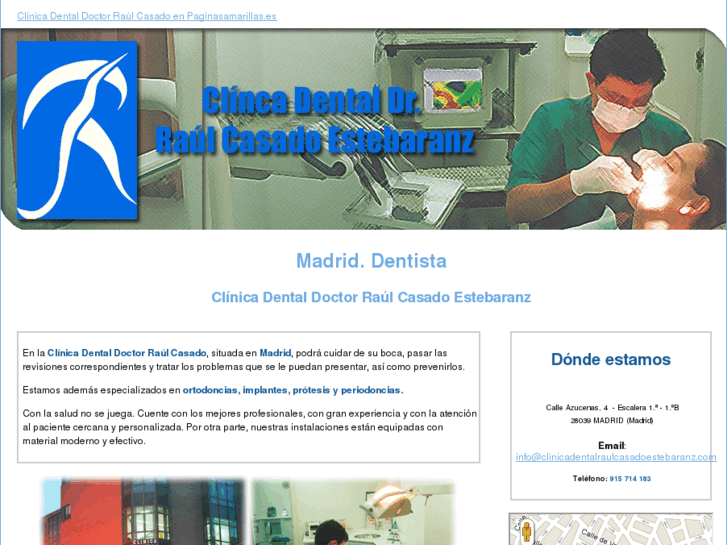 www.clinicadentalraulcasadoestebaranz.com