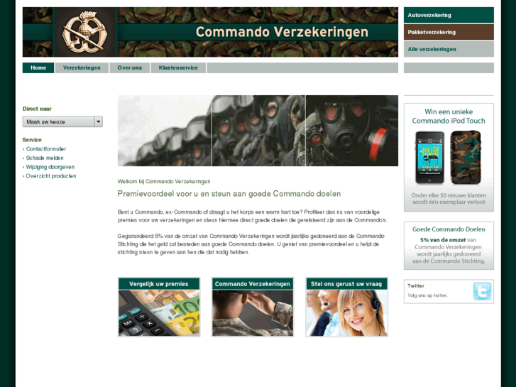 www.commandoverzekeringen.com