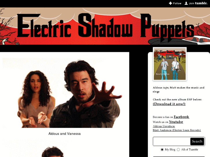 www.electricshadowpuppets.com