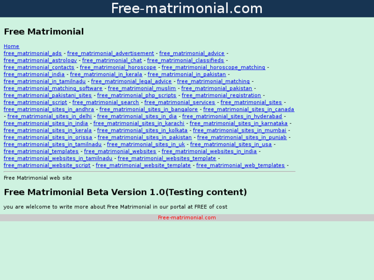 www.free-matrimonial.com