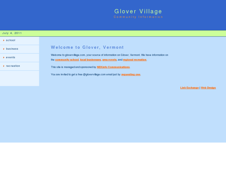 www.glovervillage.com