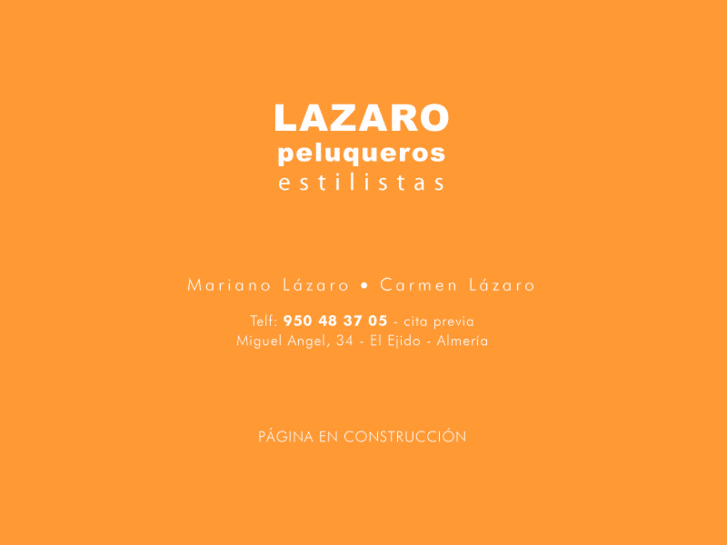 www.lazaropeluqueros.com