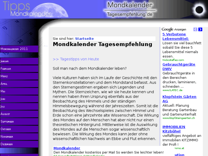 www.mondkalender-tagesempfehlungen.de