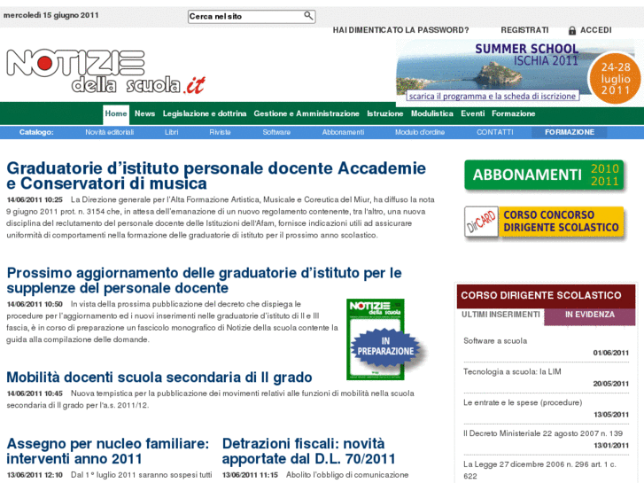 www.notiziedellascuola.it