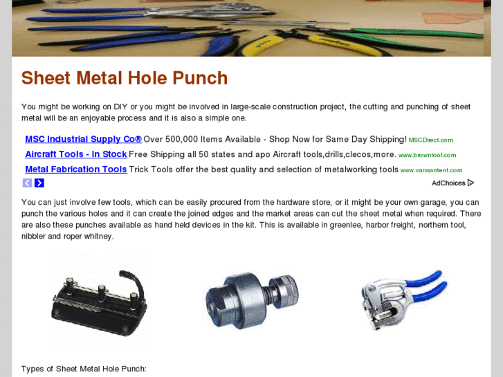 www.sheetmetalholepunch.com