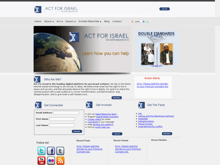 www.act4israel.com