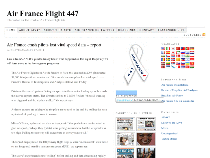 www.airfrance447.com