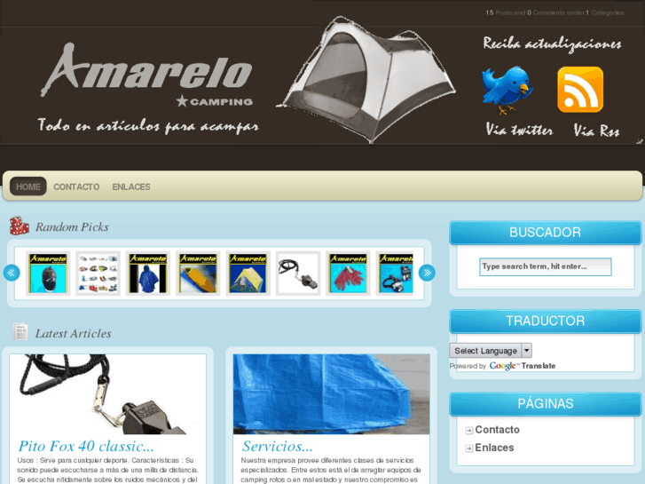 www.amarelocamping.com