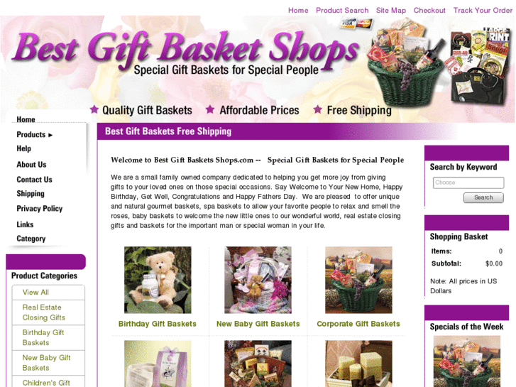 www.bestgiftbasketshops.com