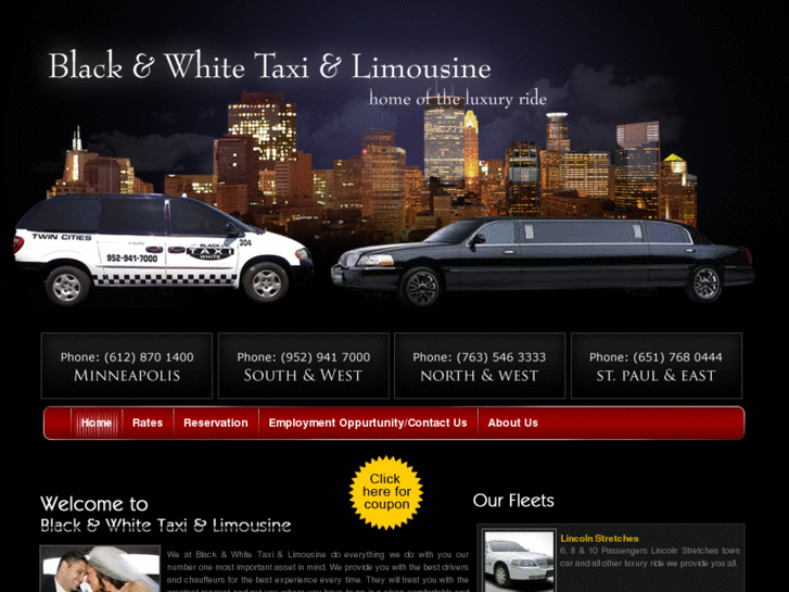 www.blackandwhitetaxicab.com