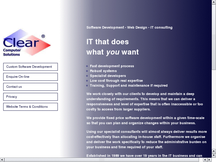 www.clearsoftwaresolutions.net