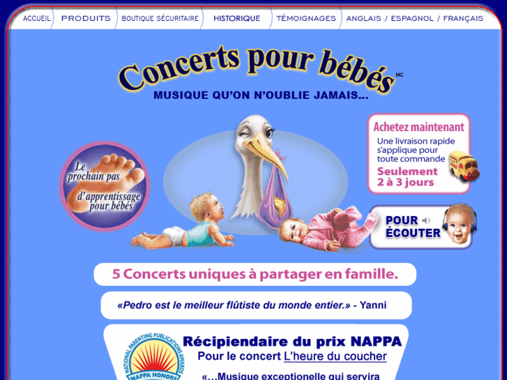 www.concertspourbebes.com