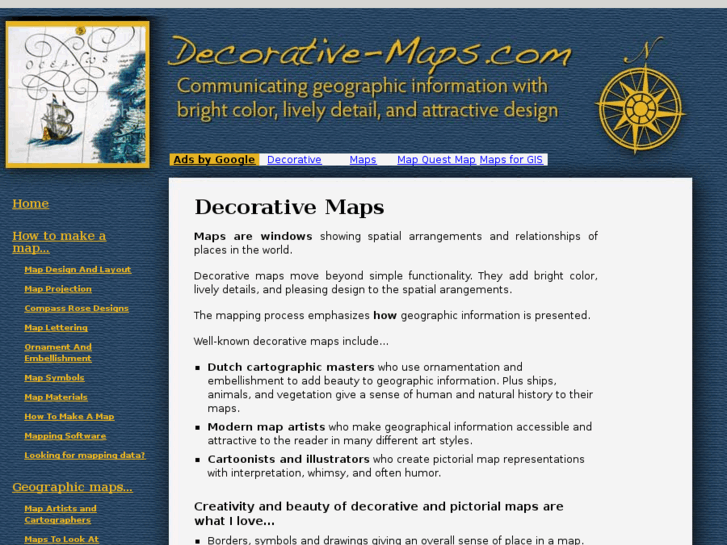 www.decorative-maps.com