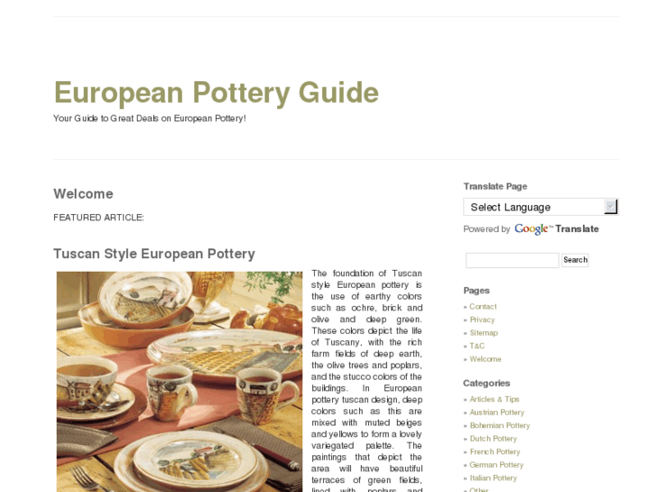 www.europeanpottery.info