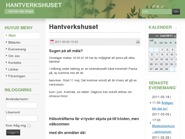 www.hantverkshuset.org