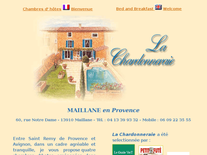 www.lachardonneraie.com