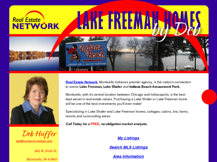 www.lakefreemanhomesbydeb.com