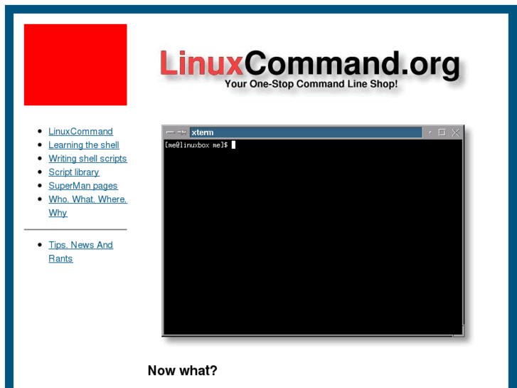 www.linuxcommand.org