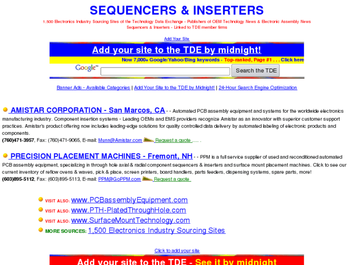 www.sequencersandinserters.com