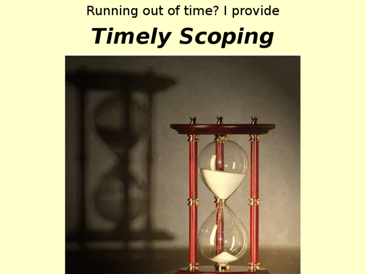 www.timelyscoping.com