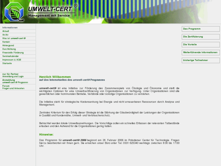 www.umwelt-cert.de