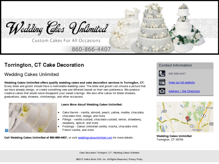 www.weddingcakesunlimited.net