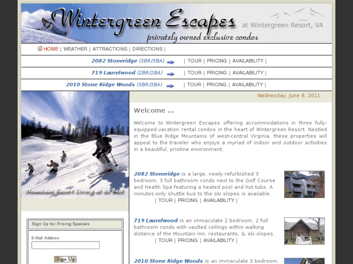 www.wintergreenescapes.com