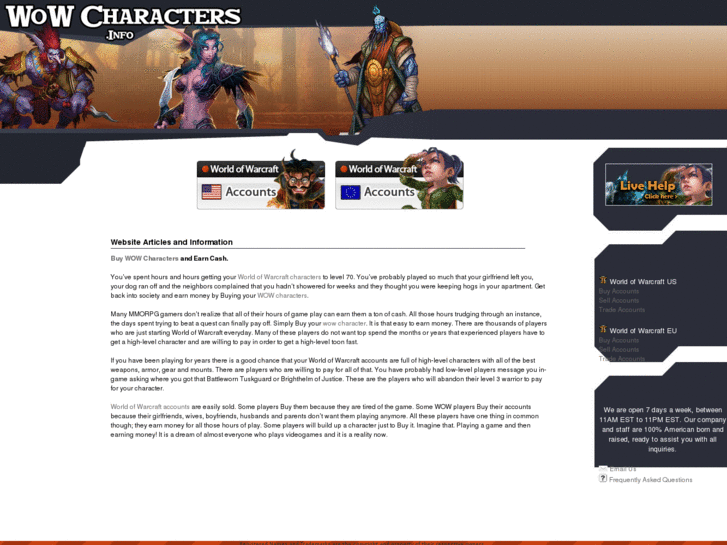 www.wowcharacters.info