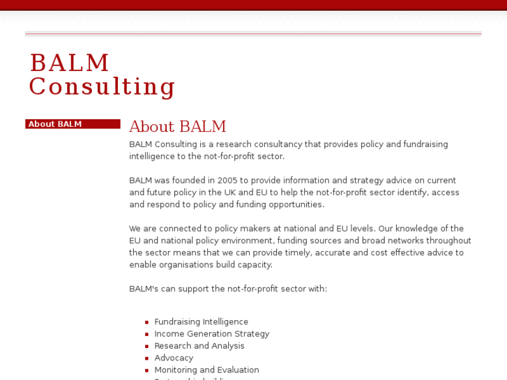 www.balmconsulting.com