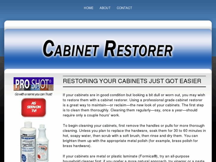 www.cabinetrestorer.com