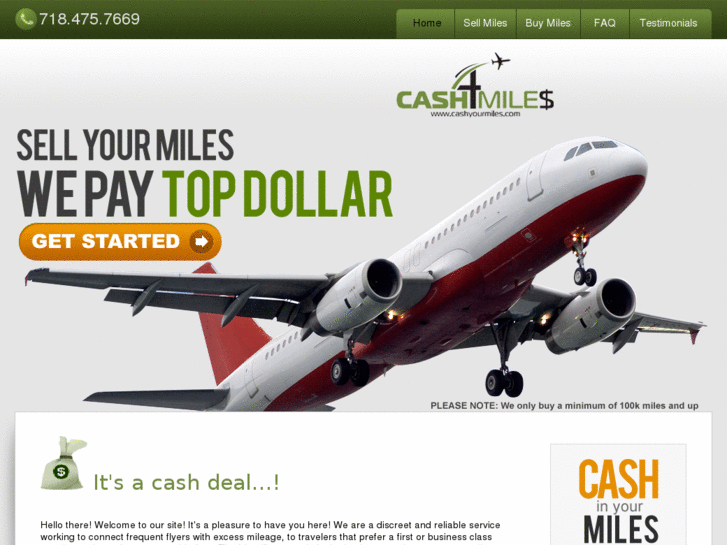 www.cashyourmiles.com