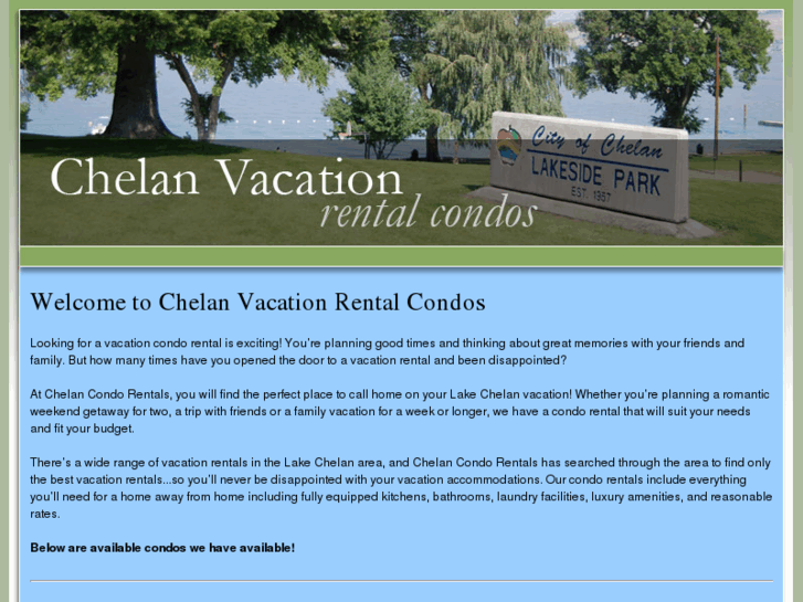 www.chelanvacationrentalcondo.com