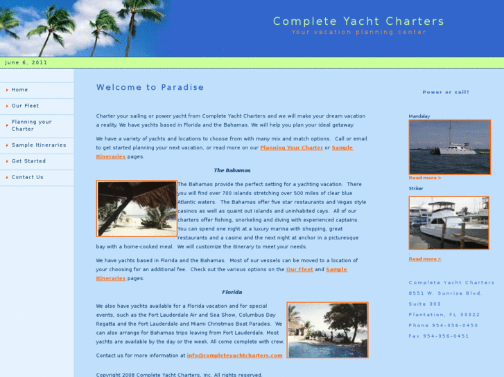 www.completeyachtcharters.com