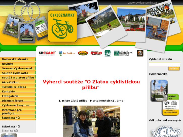 www.cykloznamky.cz