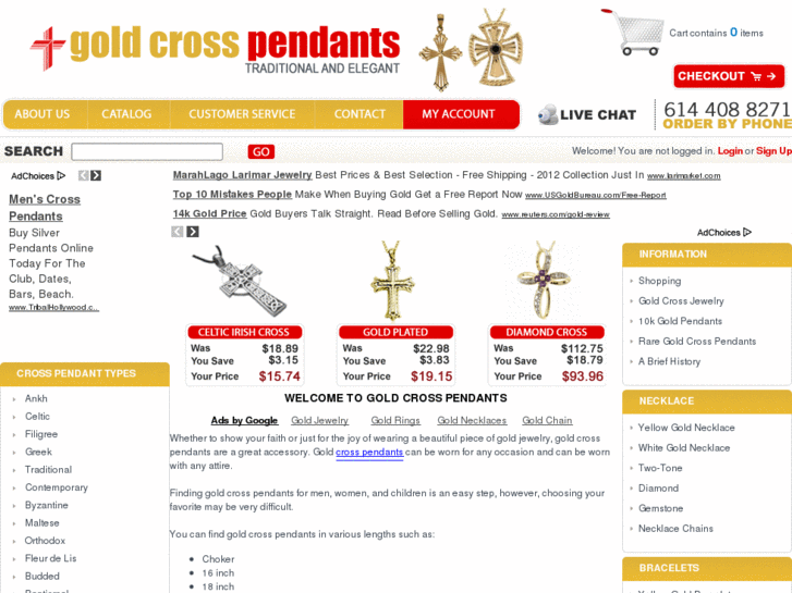 www.goldcrosspendants.net