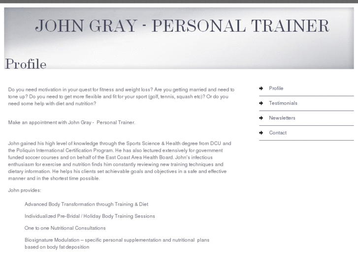 www.johngrayfitness.com