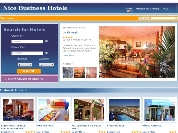 www.nicebusinesshotels.com