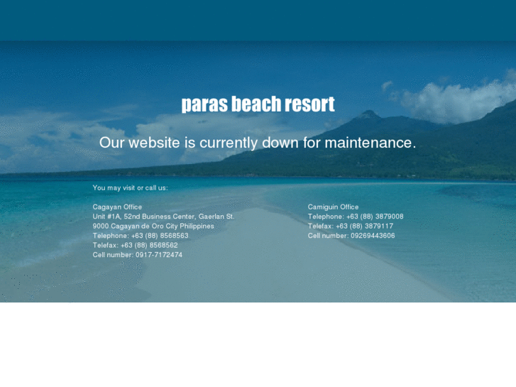 www.parasbeachresort.com