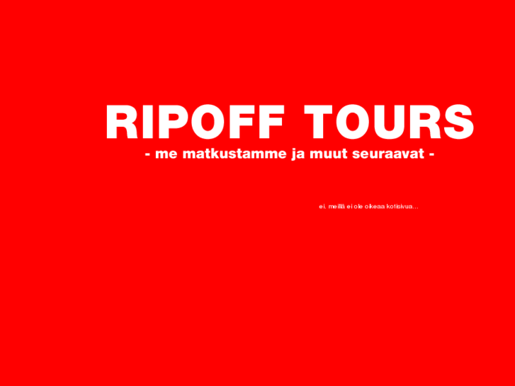 www.ripofftours.com