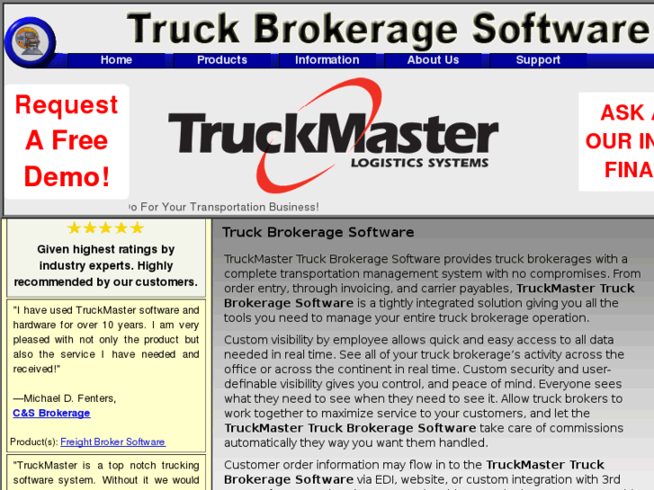 www.truckbrokeragesoftware.com