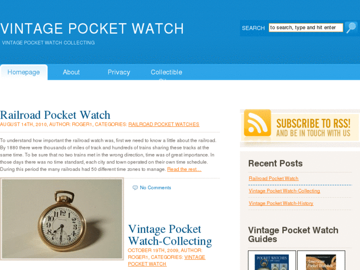 www.vintagepocketwatch.net