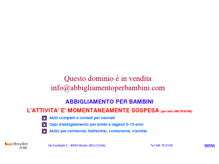 www.abbigliamentoperbambini.com